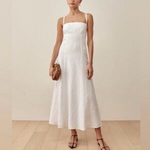 Reformation Lai Linen Dress